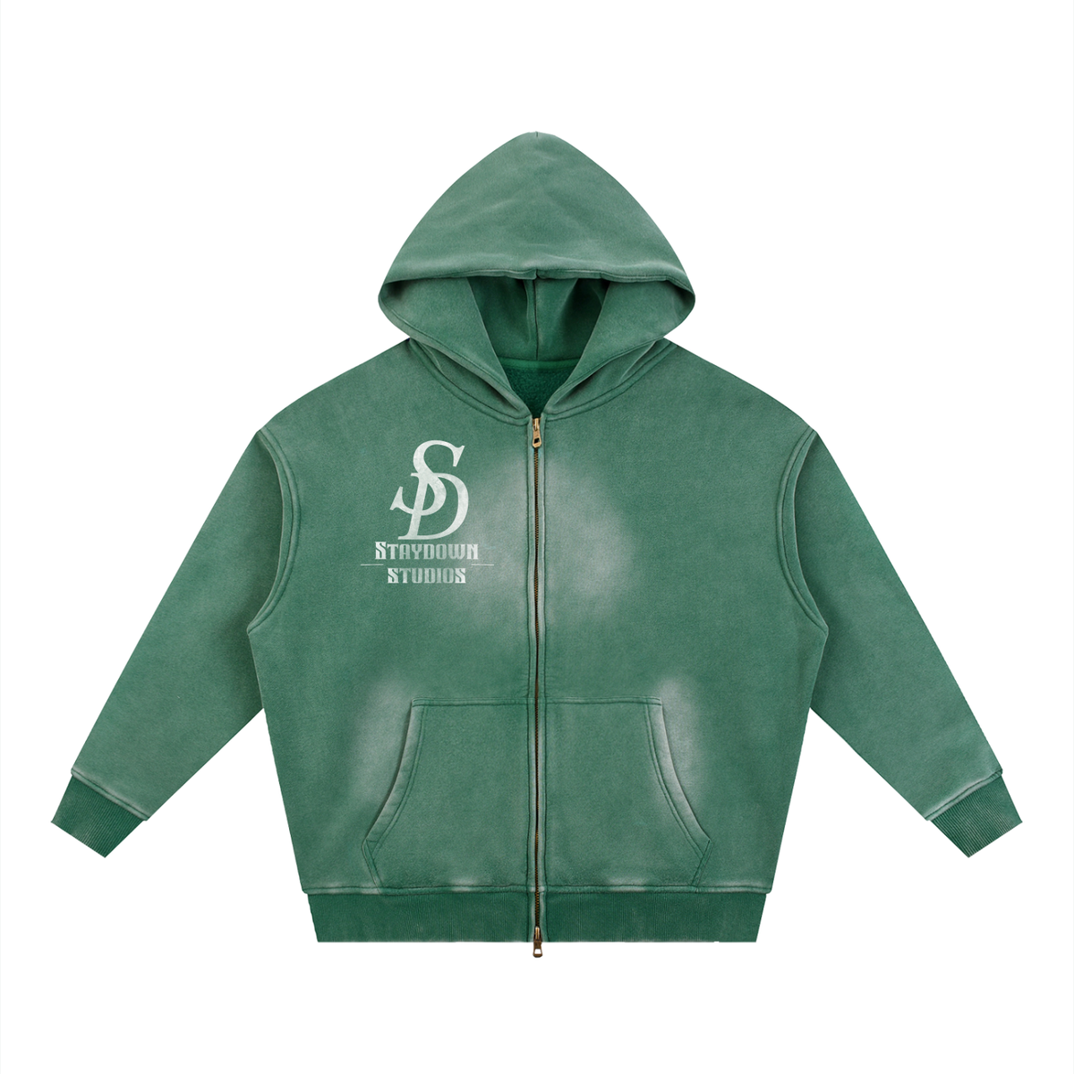 Staydown Zip Up Hoodie