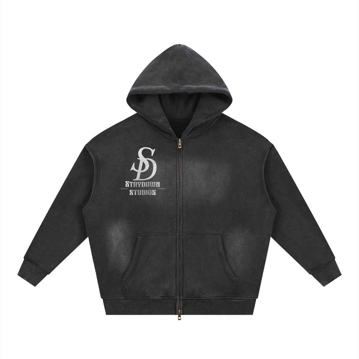 Staydown Zip Up Hoodie
